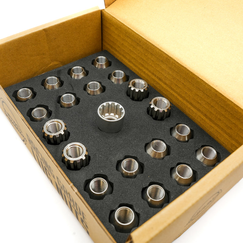 ZTMY Nut Ring　17号 TITANUM SILVER LUG NUTS – NRG Innovations