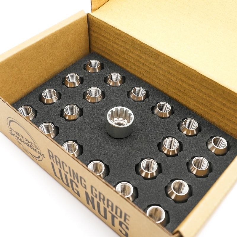 TITANUM SILVER LUG NUTS – NRG Innovations