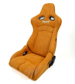 Reclinable Racing Seat Prisma in Suede