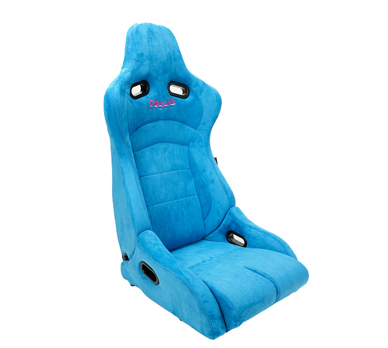 Reclinable Racing Seat Prisma in Suede