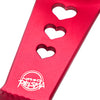 ALUMINUM STEERING WHEELS - HEART CUTOUT (350MM)