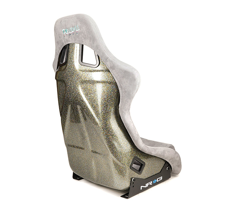 NRG Innovations Large Bucket Racing Seat + Side Mounts - Sakura Pink FRP-302ULTRA-SAKURA