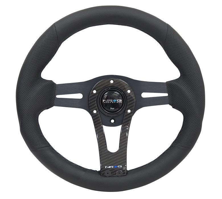 CARBON FIBER STEEERING WHEEL CARBON CENTER SPOKE – NRG