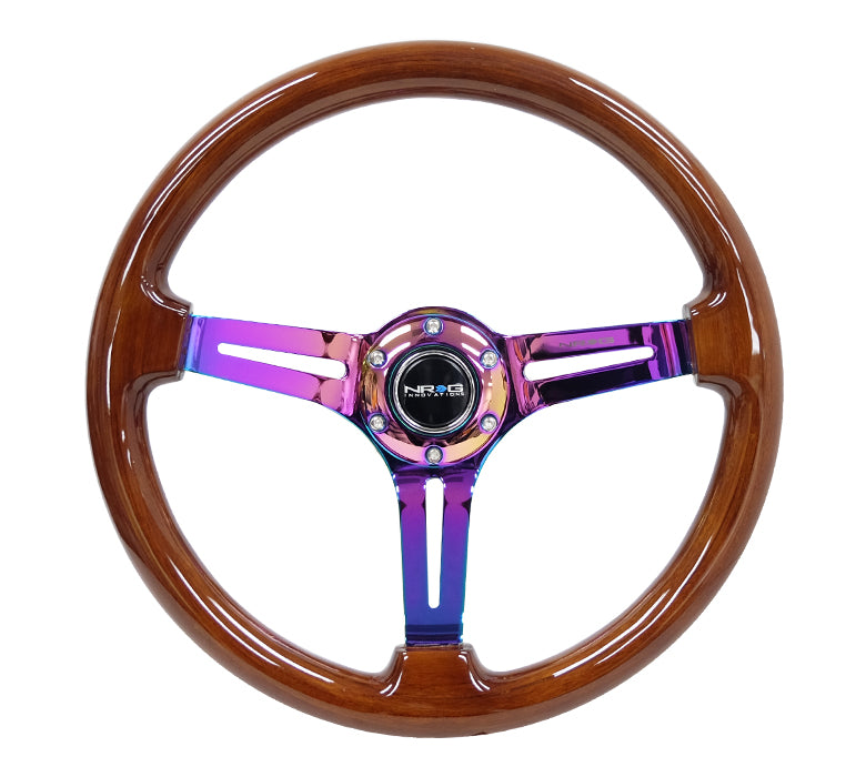 350mm NRG WOOD GRAIN ステアリング　WHEEL 350MM 3