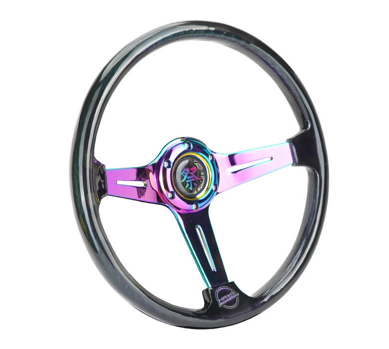 MATSURI ACRYLIC STEERING WHEEL NEOCHROME