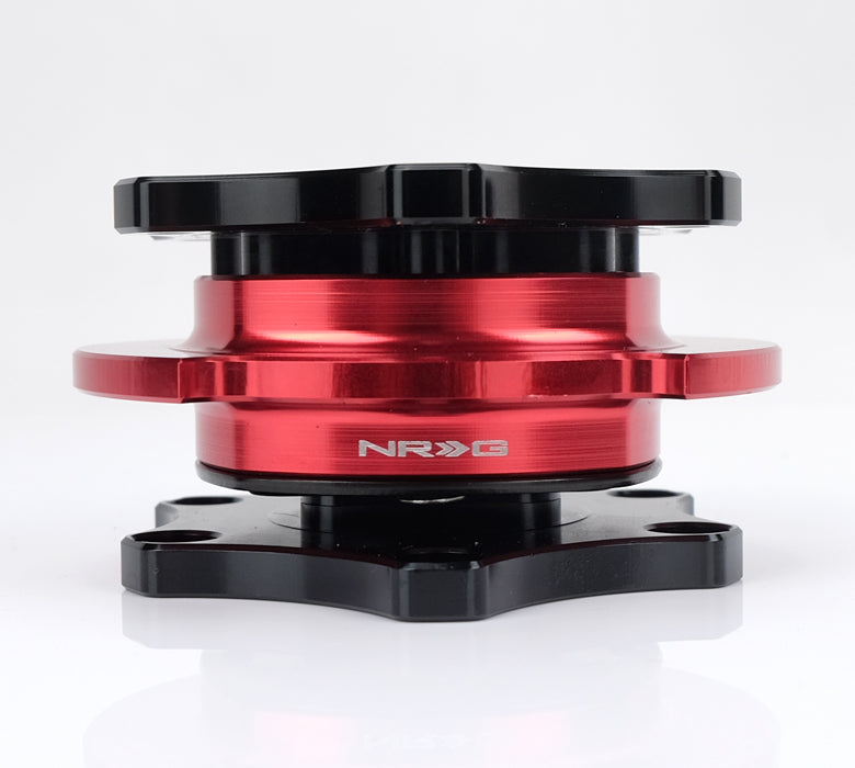 NRG QUICK RELEASE GEN 2.0 RED BODY BLACK RING + HARDWARE - Foto 5
